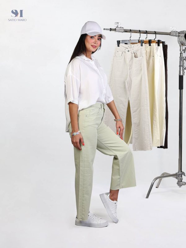 شلوار semi bagi crop