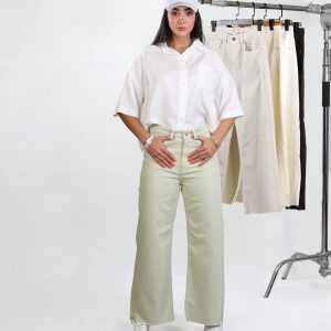 شلوار semi bagi crop