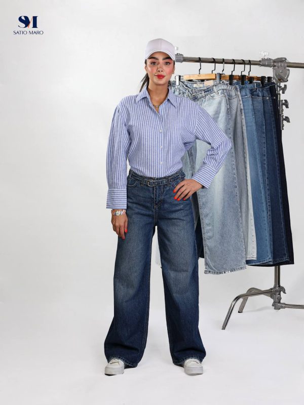 شلوار wide belt