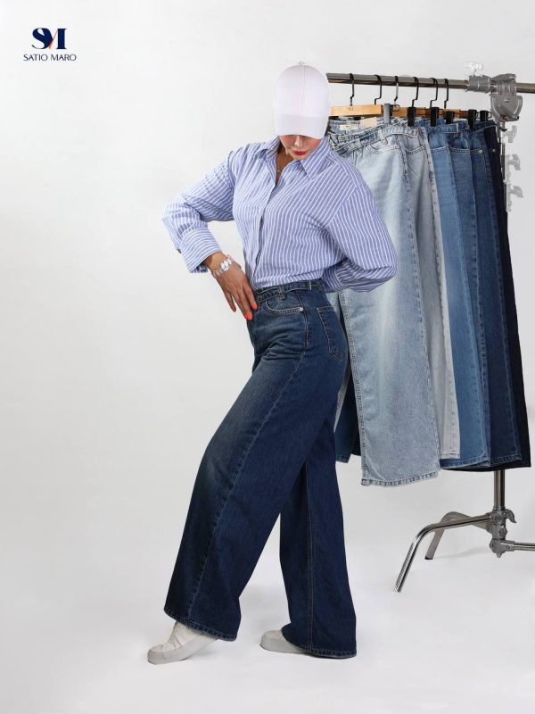شلوار wide belt