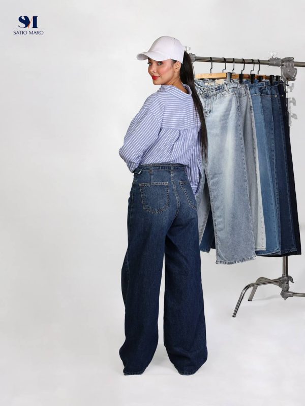 شلوار wide belt
